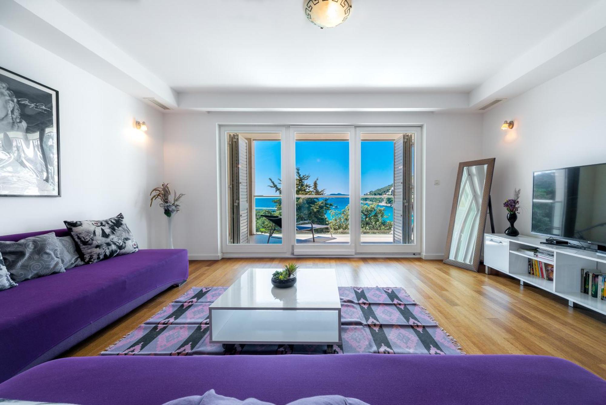 Apartments Dvori Lapad 2 Direct Sea View Dubrovnik Dış mekan fotoğraf